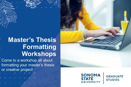 Thesis formatting flyer - decorative