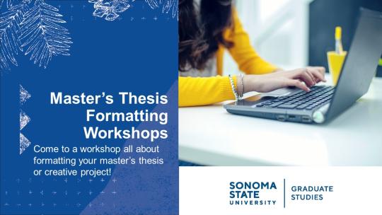 Thesis formatting flyer - decorative
